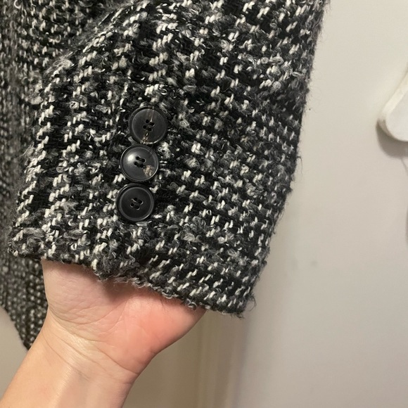 MANGO Oversized Anna Tweed Blazer (M) - Picture 10 of 12